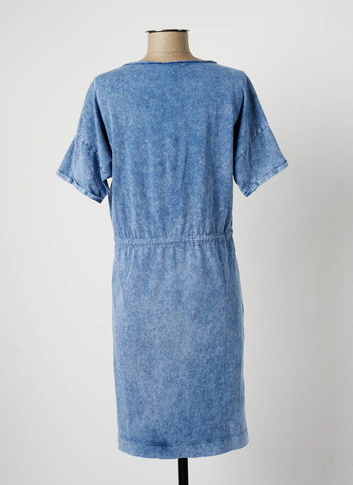 Robe mi-longue bleu EVA KAYAN pour femme