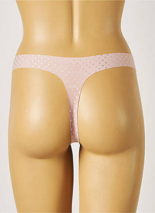 Tanga micro fibres rose TRESS femme