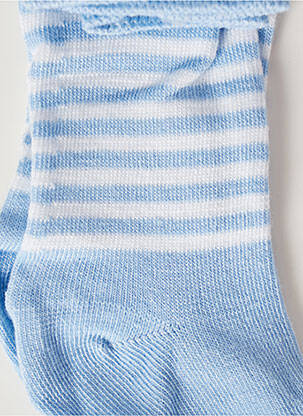 Collants imprimé rayures bleu YANOIR fille
