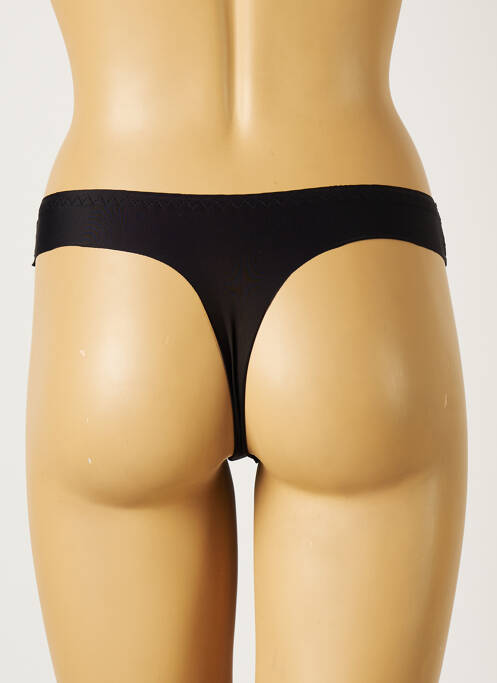 Tanga noir H & N pour femme