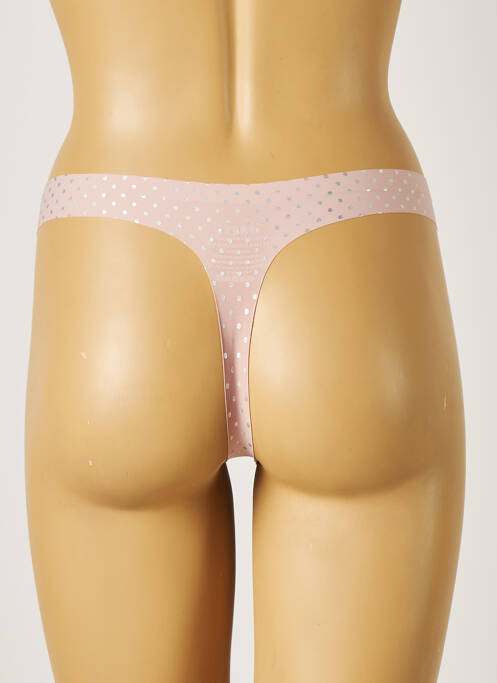 Tanga rose TRESS pour femme