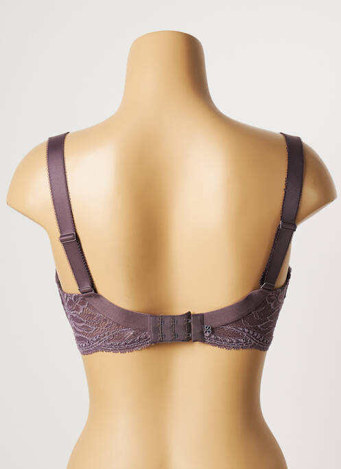 Soutien-gorge tissage dentelle haut soutien-gorge moulé violet SIMONE PERELE femme