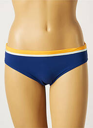 Bas de maillot de bain stretch culotte bleu BELCOR femme