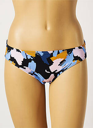 Bas de maillot de bain stretch culotte noir LOU femme