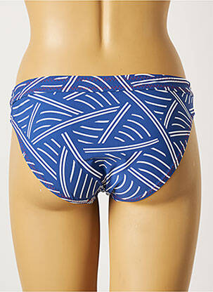 Bas de maillot de bain stretch culotte bleu BELCOR femme