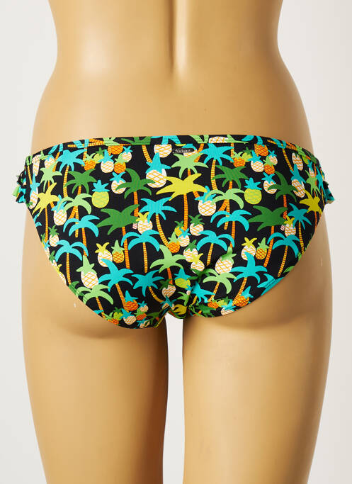 Bas de maillot de bain noir VARIANCE pour femme