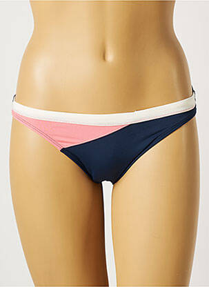 Bas de maillot de bain imprimé fantaisie culotte bleu VARIANCE femme