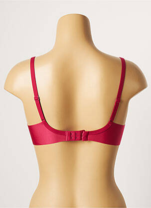 Soutien-gorge tissage dentelle haut soutien-gorge moulé rose FEMILET femme
