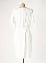 Robe mi-longue blanc B.YU pour femme seconde vue