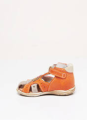 Sandales/Nu pieds orange LITTLE MARY pour garçon seconde vue