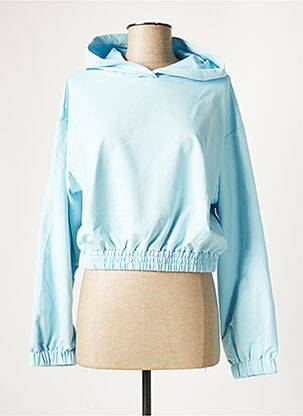 Sweat-shirt à capuche bleu BY SWAN pour femme