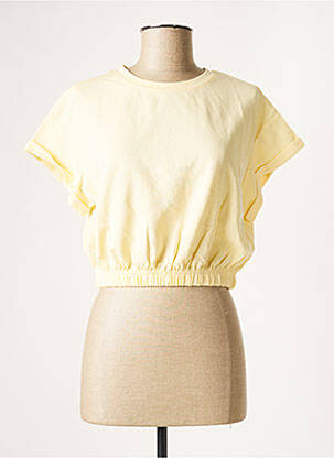 T-shirt jaune BY SWAN pour femme