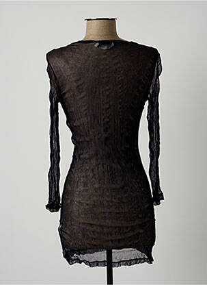 Top stretch manches 3/4 bleu LAUREN VIDAL femme