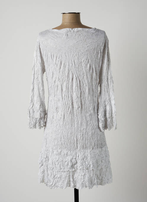 Robe courte blanc LAUREN VIDAL pour femme