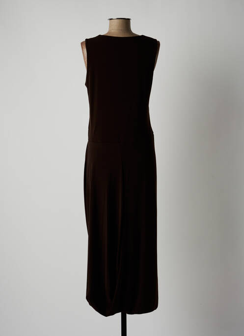 Robe mi-longue marron NÜ pour femme