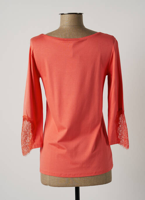 T-shirt orange LAUREN VIDAL pour femme