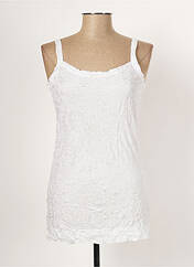 Débardeur blanc LAUREN VIDAL pour femme seconde vue