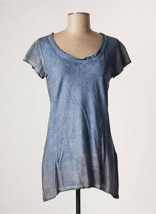 T-shirt bleu LAUREN VIDAL pour femme