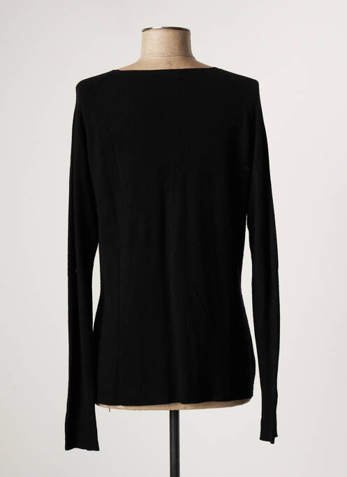 Gilet manches longues noir LAUREN VIDAL pour femme