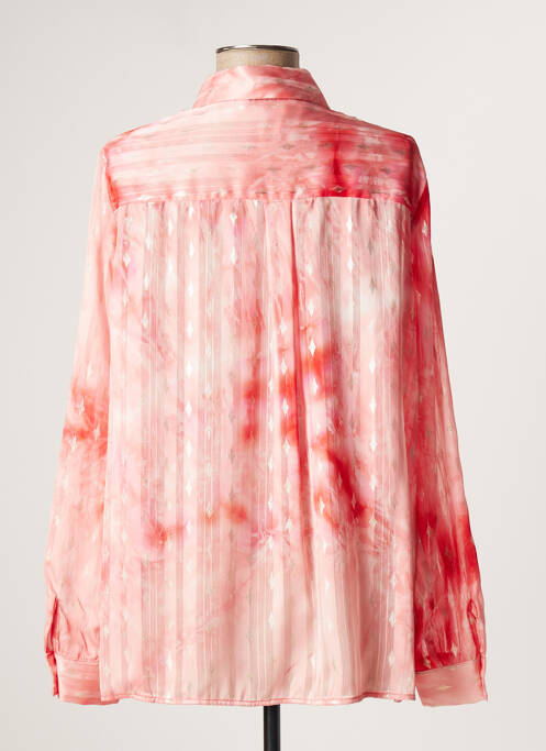 Chemisier orange LAUREN VIDAL pour femme