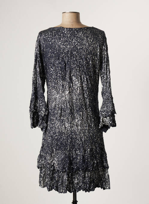 Robe mi-longue bleu LAUREN VIDAL pour femme