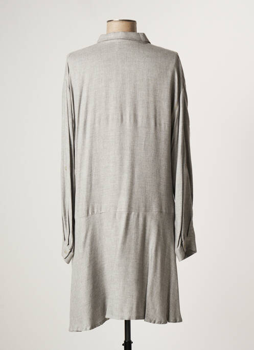 Robe mi-longue gris NETWORK femme