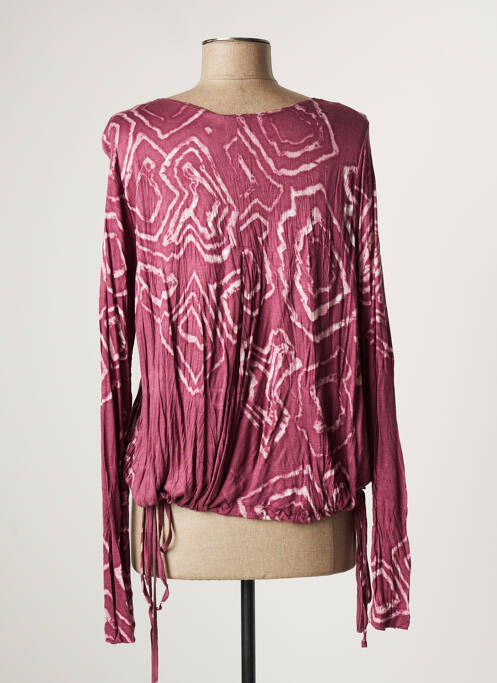 Top violet LAUREN VIDAL pour femme