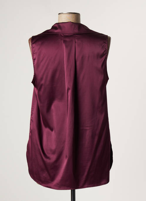 Top violet LAUREN VIDAL pour femme