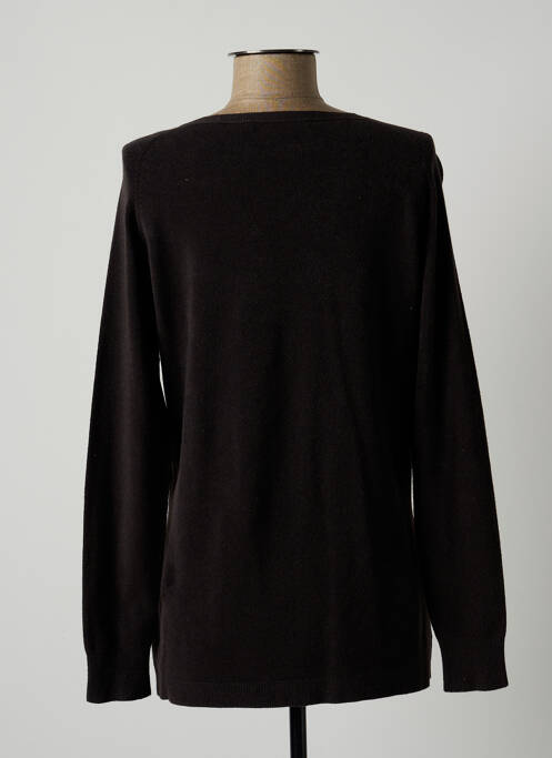 Gilet manches longues gris LAUREN VIDAL pour femme