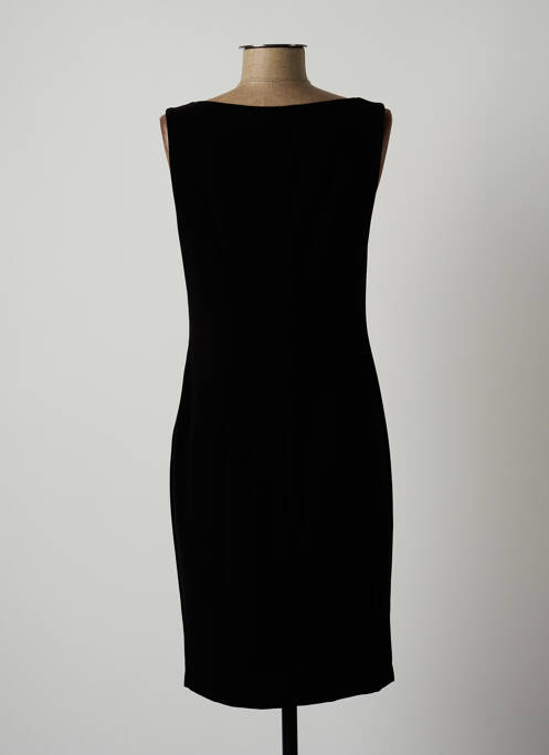 Robe mi-longue noir LAUREN VIDAL pour femme