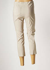Pantalon 7/8 beige LAUREN VIDAL pour femme seconde vue