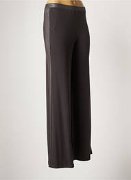 Pantalon droit stretch taille normale gris LAUREN VIDAL femme