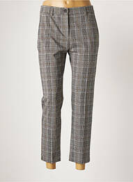 Pantalon droit stretch taille normale gris LAUREN VIDAL femme