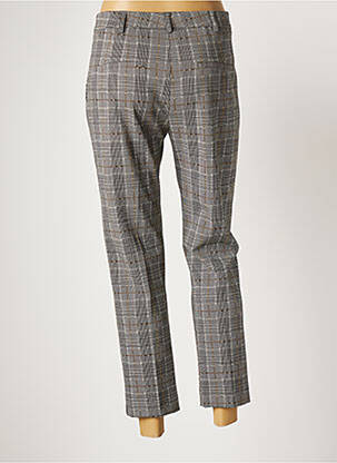 Pantalon droit stretch taille normale gris LAUREN VIDAL femme
