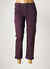 Pantalon 7/8 violet LAUREN VIDAL pour femme seconde vue