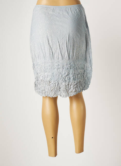 Jupe mi-longue bleu LAUREN VIDAL pour femme
