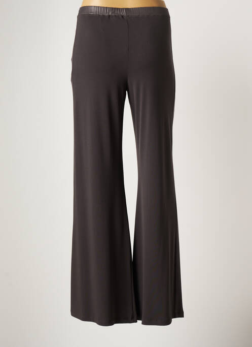 Pantalon droit gris LAUREN VIDAL pour femme