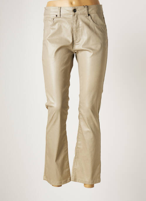 Pantalon flare gris LAUREN VIDAL pour femme