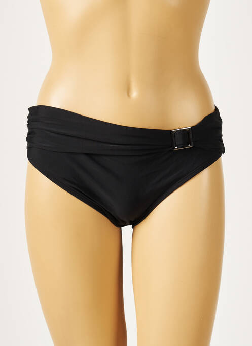 Bas de maillot de bain noir PANACHE pour femme