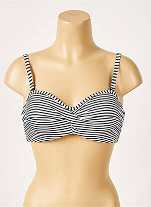 Haut de maillot de bain haut soutien-gorge moulé haut soutien-gorge moulé noir PANACHE femme
