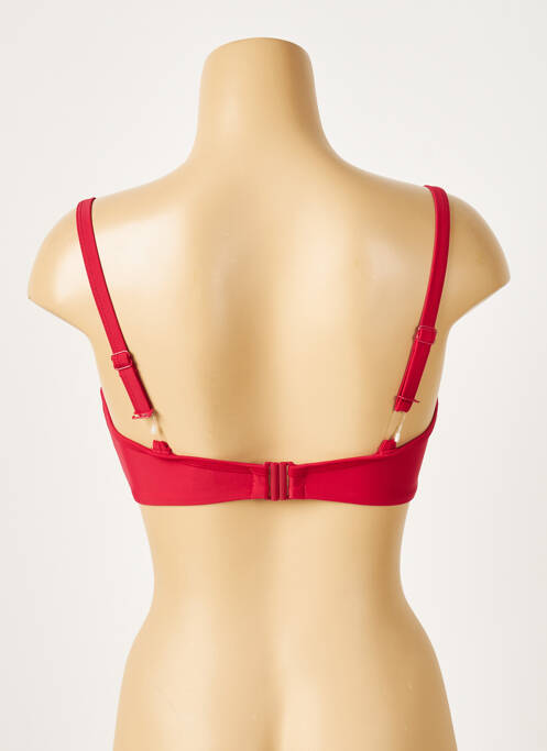 Haut de maillot de bain haut soutien-gorge moulé haut soutien-gorge moulé rouge PANACHE femme