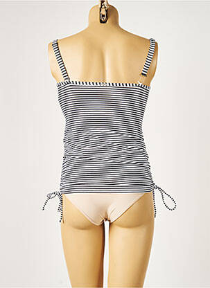 Haut de maillot de bain stretch haut soutien-gorge moulé noir PANACHE femme