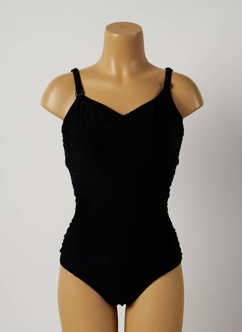 Maillot de bain 1 pièce noir PANACHE pour femme