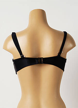 Haut de maillot de bain stretch haut bandeau noir PANACHE femme