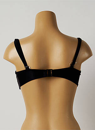 Haut de maillot de bain stretch haut bandeau noir PANACHE femme