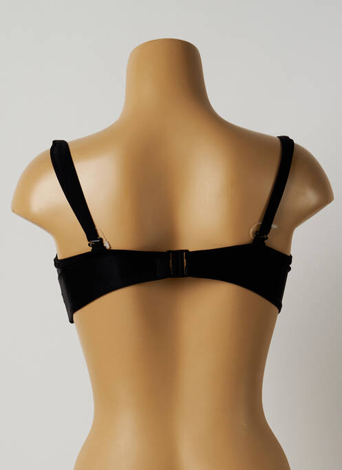 Haut de maillot de bain stretch haut bandeau noir PANACHE femme