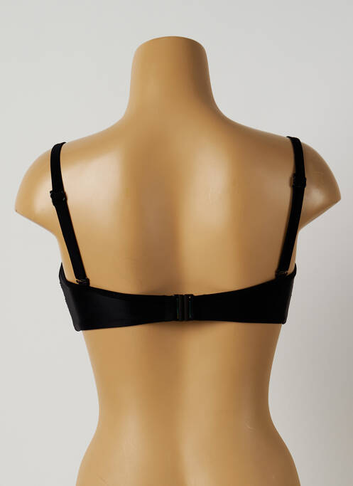 Haut de maillot de bain stretch haut bandeau noir PANACHE femme