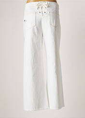 Jeans coupe large blanc MY TWIN pour femme seconde vue