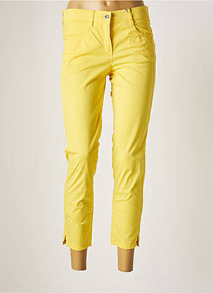 Pantalon 7/8 jaune ATELIER GARDEUR pour femme