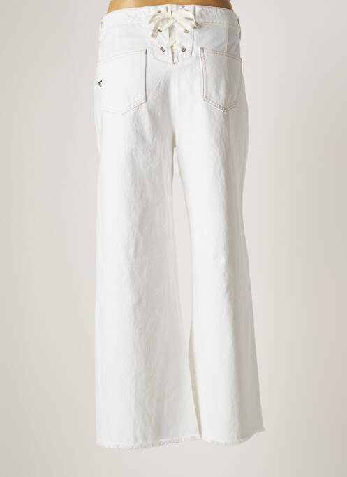 Jeans coupe large blanc MY TWIN pour femme